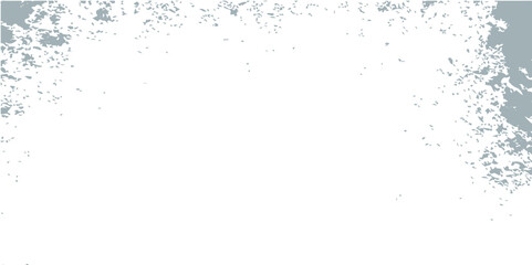 Blue grunge frame with water splash and ink drop texture illustration