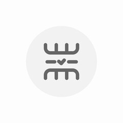 dna helix checkmark icon sign vector