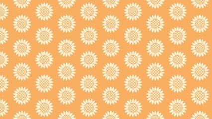 Sunflower Vector pattern design colorful