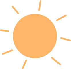 Sunshine Character Vector Image