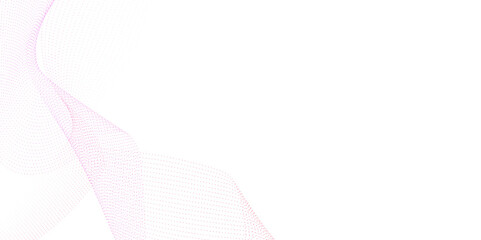 Abstract wavy curve lines background. Modern template abstract design flowing particles wave digital frequency track equalizer. abstract wave line for banner, wallpaper background with wave design.