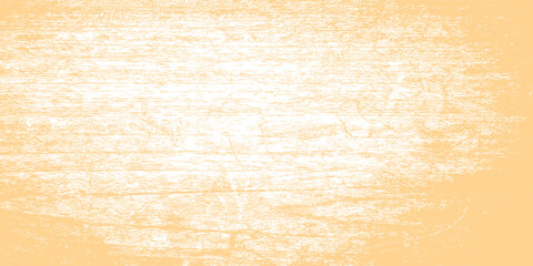 Grunge-style background with a textured, distressed. The background is primarily orange with white patches, creating an orange, rugged effect. Brush stroke texture background. Orange background vector
