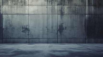 empty wall and wooden floor with glare from the window. Interior background for mockup or presentation