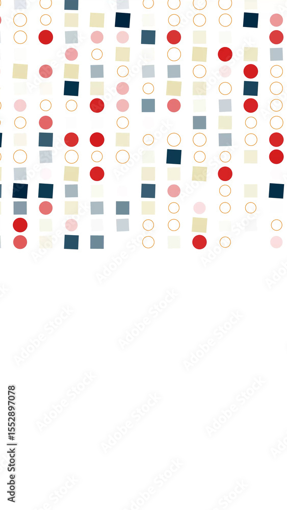 Poster geometrical design background with geometrical shapes. white clean design with copyspace as digital 