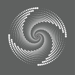 abstract spiral background . spiral halftone texture pattern background 