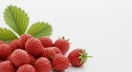Strawberries Cluster – Juicy, Vibrant & Naturally Sweet Red Berries