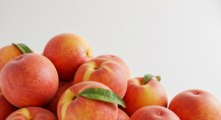 Fresh Red & Yellow Peaches – Juicy, Sweet & Naturally Vibrant Stone Fruit
