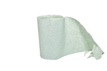 Toilet paper roll on PNG background.