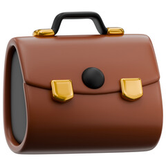 Brown Leather Briefcase