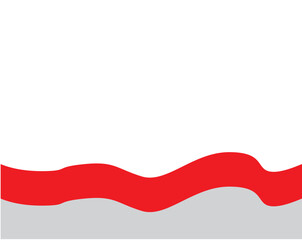 red and white ribbons