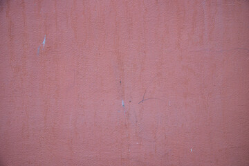 Simple Close-Up Texture of Old Worn Pink Wall