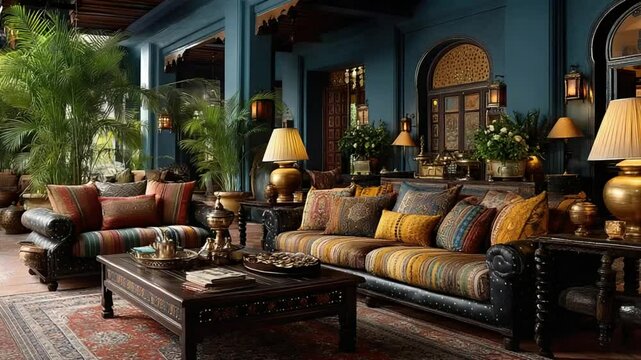 marwari grandeur an indian interior house video