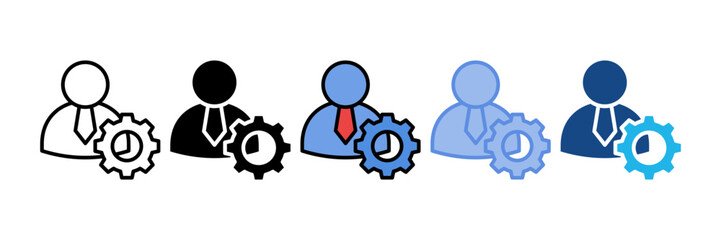 Profile Setup Icon Element For Design