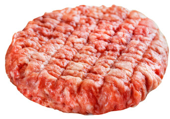 Premium Beef Cuts: Uncooked Patties and Perfectly Cooked Steak for Culinary Projects .png