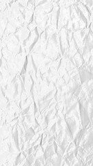 Crumpled paper texture background on PNG background.