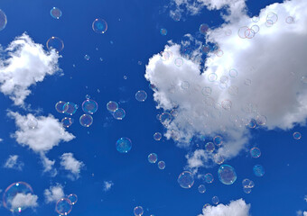 cloud formation in the sky