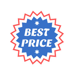 Best price simple badge or sign, PNG graphics on transparent background.