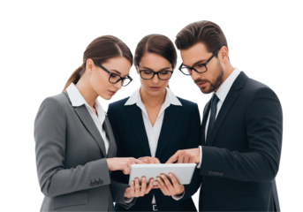 business team working together