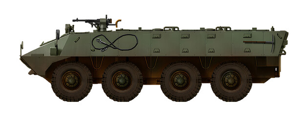 BAPC-1 APC (BTR concept, for the Bulgarian army, based on the BTR-60, with a 12.7mm machine gun)