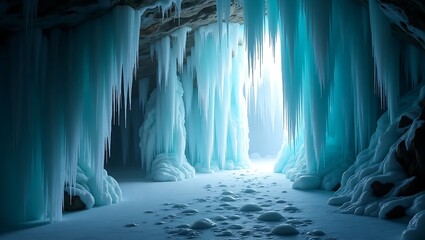 Glistening Ice Cave