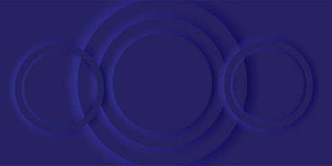 Abstract Graphic Background with Overlapping Blue Circles and Gradient Shades ilustrator vektor eps10