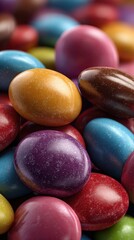 Colorful assortment of decorative candies perfect for celebrations and events