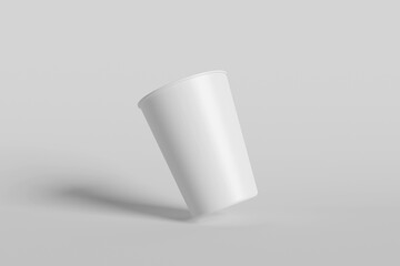 Blank Paper Cup Mockup