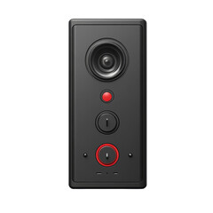 Modern Smart Home Security Device Doorbell Camera Technology Innovation in on transparent background