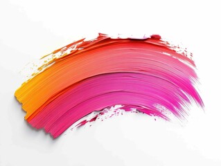 Colorful paint brushstroke texture for graphic design, arts and crafts, and creative projects use cases