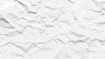 Crumpled paper texture background on PNG background.