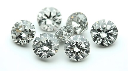 Sparkling Diamonds Collection Close Up Shot