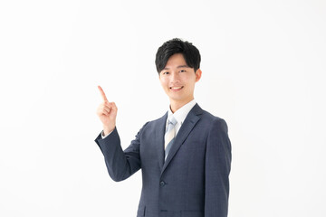 スーツ　男性　