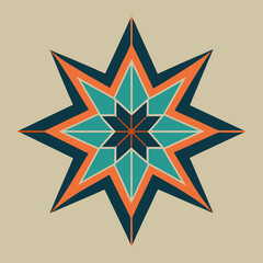 abstract background with stars