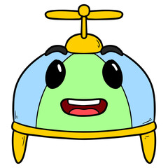 silly cap character illustration hand drawn isolated vector