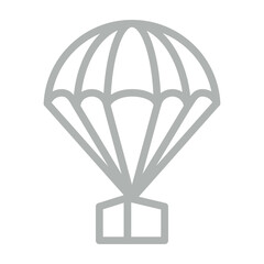 AirDrop Vector Line Grey Icon Design