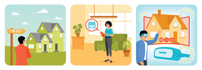 Real Estate Agent. Home Staging. Real Estate Virtual Tour.