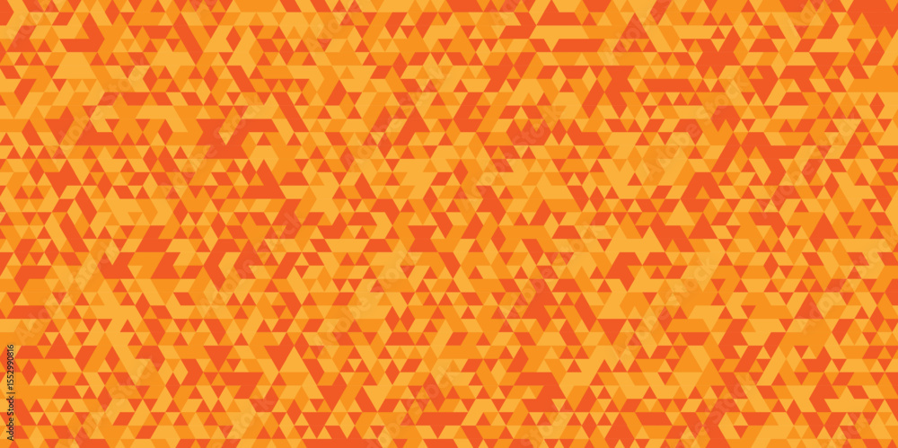 Aufkleber seamless geometric pattern square shapes low polygon backdrop background. abstract geometric wall ti