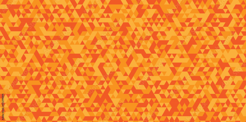 Aufkleber seamless geometric pattern square shapes low polygon backdrop background. abstract geometric wall ti