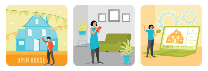 Open House. Home Staging. Real Estate Video Tour.