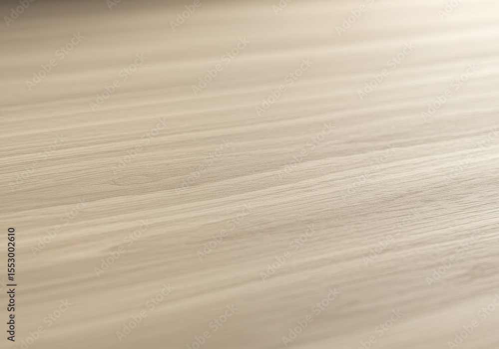 Poster close-up of a light brown wooden surface with subtle grain patterns and soft lighting