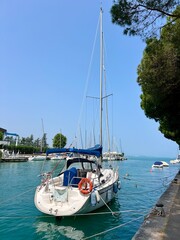 boats in the harbor