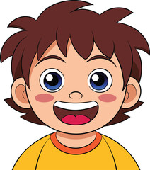 Excited Boy Portrait