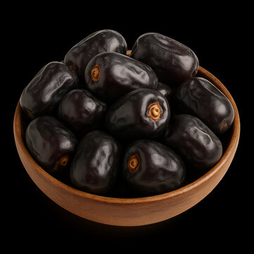 Mazafati Dates in a Simple Serving Bowl