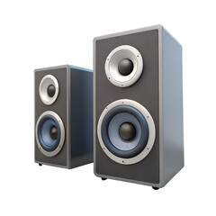 speaker isolated on white background