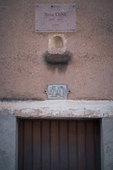 old house in Mirecourt, France