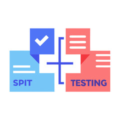 Spit testing process with checkmarks and documents