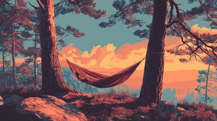 Hammock Day, illustration