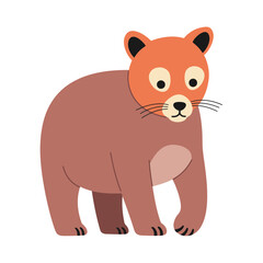A cute cartoon image of a bear
