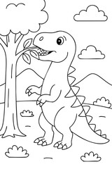Fun and Easy Coloring Page for Kids