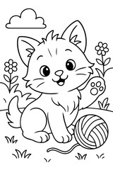 Fun and Easy Coloring Page for Kids